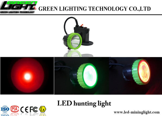 50000lux High Brightness LED Miners Cap Lamp Waterproof IP67 Untuk Berburu Malam