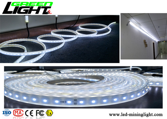 Lampu Strip Fleksibel LED Tahan Korosi Bukti Ledakan 140 Leds Per Meter