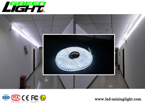 Lampu Pita Strip Led Putih Hangat 60 LED SMD5050 Untuk Pencahayaan Area Berbahaya / Aman