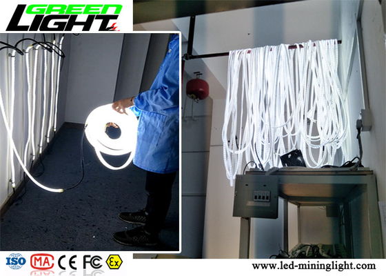 Lampu Pita Strip Led Putih Hangat 60 LED SMD5050 Untuk Pencahayaan Area Berbahaya / Aman