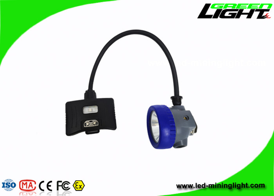Lampu Hard Hat Batubara Penambang Batubara LED Semi Corded Balok Tinggi Dengan Kabel USB Magnetik