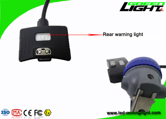 Lampu Hard Hat Batubara Penambang Batubara LED Semi Corded Balok Tinggi Dengan Kabel USB Magnetik