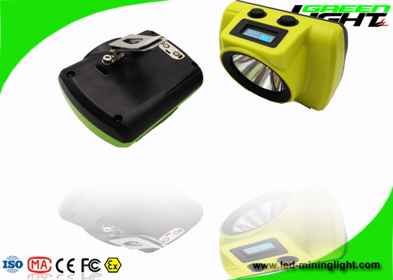 Headlamp LED Isi Ulang Ukuran Kecil 25000lux GLC-6S Layar OLED Untuk Logo Waktu