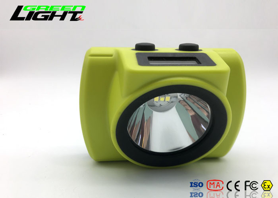 6.8Ah Baterai Cordless Cap Lamp Penambangan Bukti Ledakan Isi Ulang ATEX M1 IP68