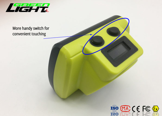 All In One Rechargeable LED Headlamp, Hard Hat Led Light Isi Ulang 6800Ah