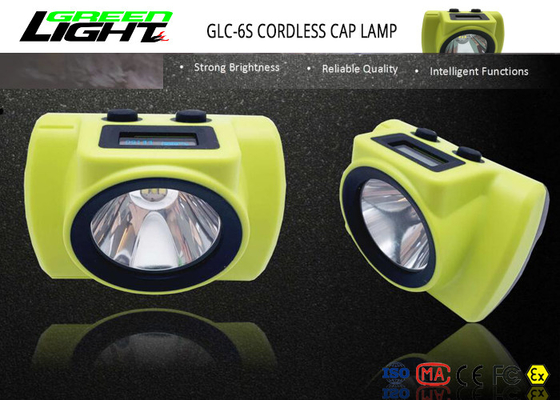 All In One Rechargeable LED Headlamp, Hard Hat Led Light Isi Ulang 6800Ah