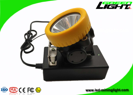 Lampu Cap Penambang Tanpa Kabel Bahan PC Lampu Industri 5000lux Ukuran Kecil GLT-2