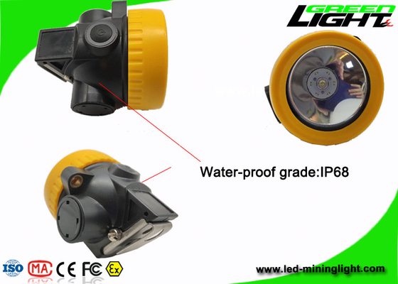 Lampu Cap Penambang Tanpa Kabel Bahan PC Lampu Industri 5000lux Ukuran Kecil GLT-2