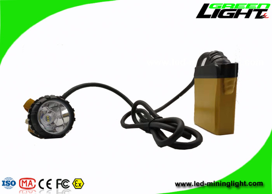 Lampu Penambangan Batubara Bawah Air Kapasitas Baterai Isi Ulang 10.4Ah 25000lux