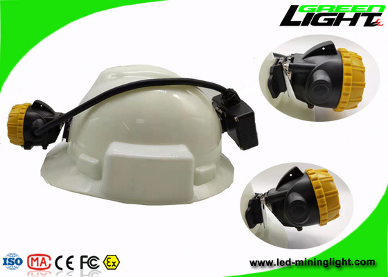 6.8Ah Panasonic Battery Rechargeable LED Headlamp Dengan Tali Pengaman Peringatan Daya Rendah