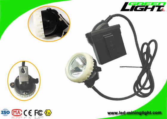 4000lux Mining Cap Corded Lamp Industrial Emergency Lights IP67 1200 Siklus Baterai