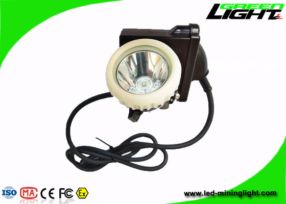 4000lux Mining Cap Corded Lamp Industrial Emergency Lights IP67 1200 Siklus Baterai