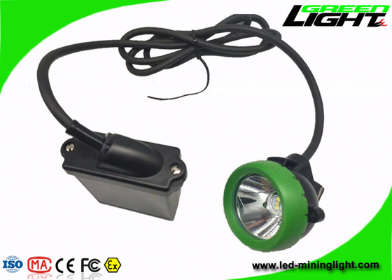 Lampu Tutup Penambangan 10000lux Kecerahan Tinggi Paket Baterai Li-Ion 216lum Ringan