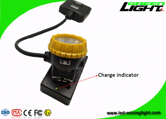 15000lux Brightness Semi Corded Mining Lamp Lampu Peringatan Paket Baterai Panasonic