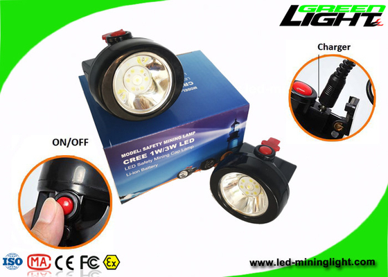 10000 Lux Cordless Mining Lights Safety Lamp Abs Bahan Permukaan Pc Ringan