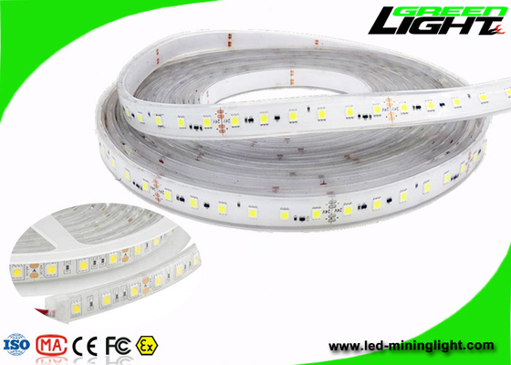 SMD5050 Safety LED Lampu Strip Fleksibel Perlindungan Pengaturan Suhu Tegangan Tinggi