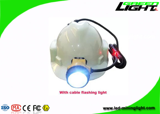 25000Lux Led Senter Berkabel Tambang Cap Lampu Tahan Air Cree Ip68 GLC12-A