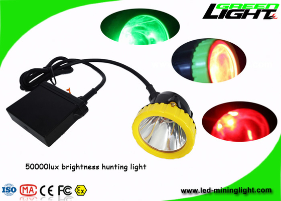 Headlamp Lampu Pertambangan LED Kecerahan Kuat, Baterai Lithium Ion Isi Ulang 3 Watt