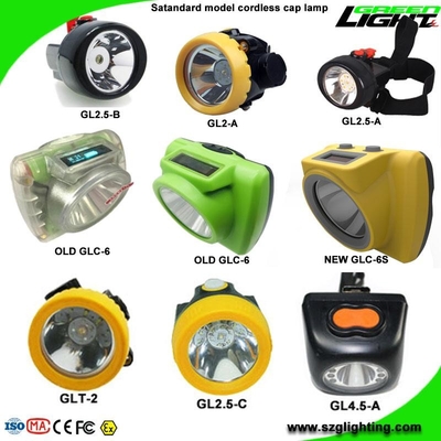Lampu Cap Penambang Led Tanpa Kabel Kompak 6.8ah Baterai Isi Ulang Msha Disetujui