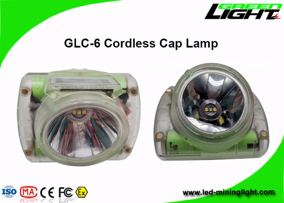 Lampu Penambangan Tanpa Kabel Cree 480mA 13000lux 1200 Siklus Baterai Mendukung Pengisian USB