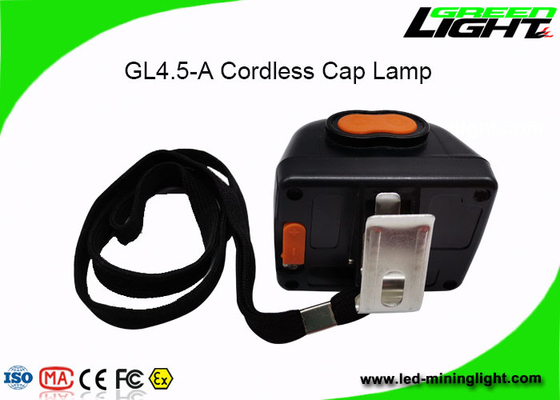 Lampu Tambang LED Tanpa Kabel Digital yang Dapat Dipakai, Kecerahan 4000lux Dengan Tali Pengaman