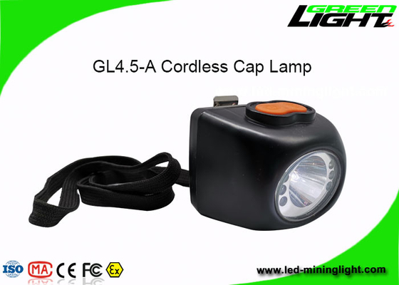 Lampu Tambang LED Tanpa Kabel Digital yang Dapat Dipakai, Kecerahan 4000lux Dengan Tali Pengaman