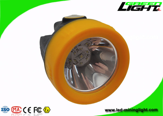 10000lux Cordless Mining Cap Lamps, Coal Miner Hard Hat Light Baterai 3.8Ah