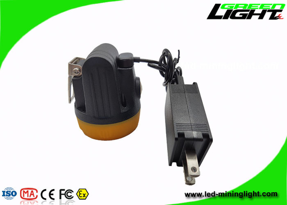 10000lux Cordless Mining Cap Lamps, Coal Miner Hard Hat Light Baterai 3.8Ah