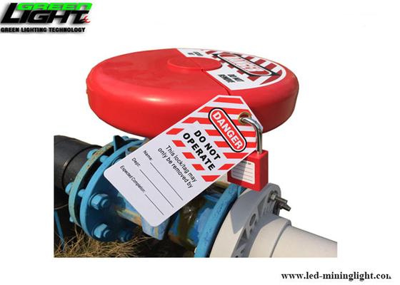Safety Mental Free ABS Gate Valve Lockout