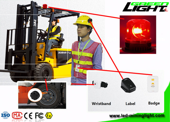 Isi ulang 550mAh ABS Coal Miner Hard Hat Light