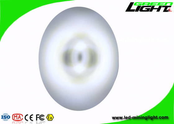 Tahan air 13000LUX OLED Layar Led Miners Cap Lamp