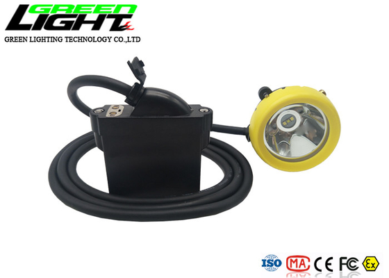 Pengisi Daya Lithium lon 2A ABS 10000lux LED Penambang Cap Lamp