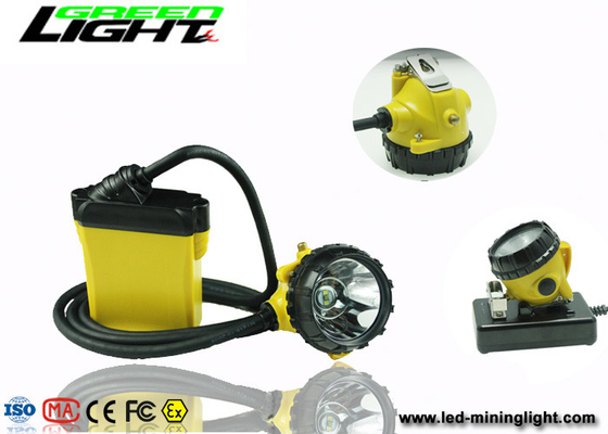 Aluminium 10400mAh 25000lux Cree Led Coal Miners Lamp