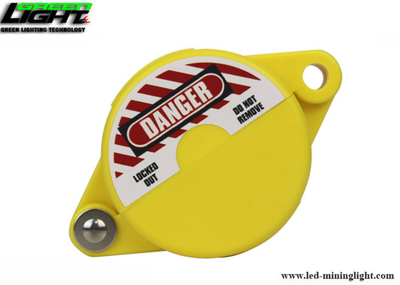 13-18 Dalam Perangkat Tagout Penguncian Katup Rotasi Polypropylene