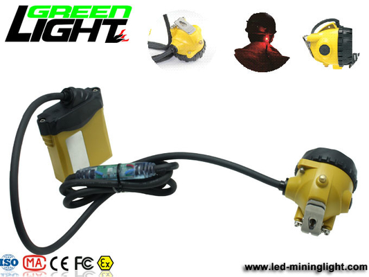 IP68 25000lux 348lum Lampu Tutup Terowongan Isi Ulang