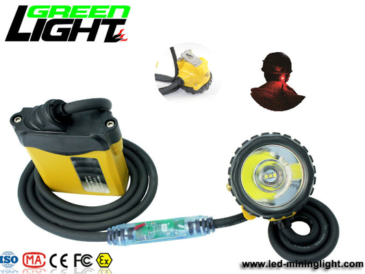 IP68 25000lux 348lum Lampu Tutup Terowongan Isi Ulang