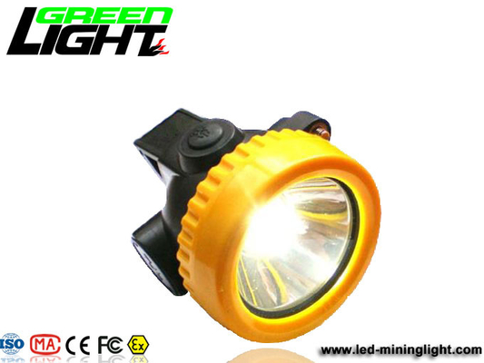 18650 Baterai Li Ion 2.2Ah 0.74w 96lum LED Miners Cap Lamp