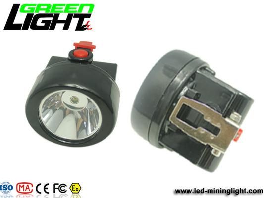 1200 Siklus 6000lux PC 2.8Ah Lampu Helm Penambang Batubara