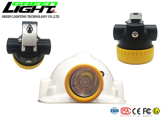 Lampu Cap Penambang Nirkabel 5000LUX 2200mAh IP68 Putih Hangat