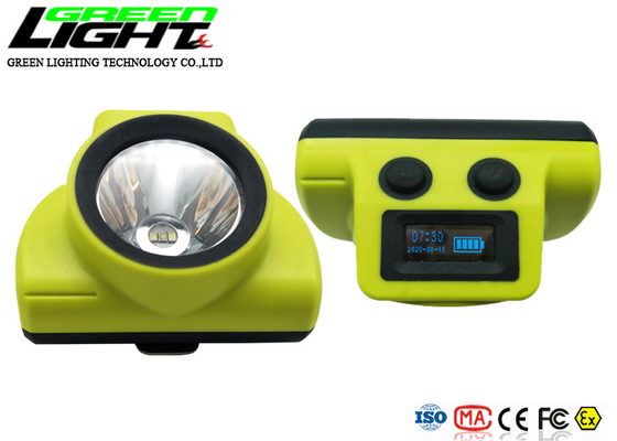 Kasus ABS 348lum 25000lux 2.96W LED Penambang Cap Lamp