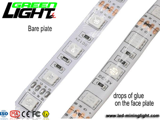 12W IP65 RGB SMD5050 LED Lampu Strip Fleksibel