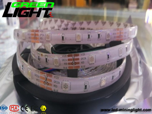 12W IP65 RGB SMD5050 LED Lampu Strip Fleksibel