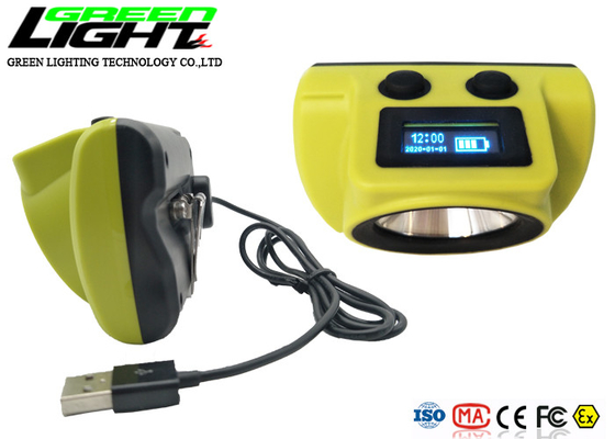 Lensa Tempered 6800mAh 385LUM 20000LUX Led Miner Head Light