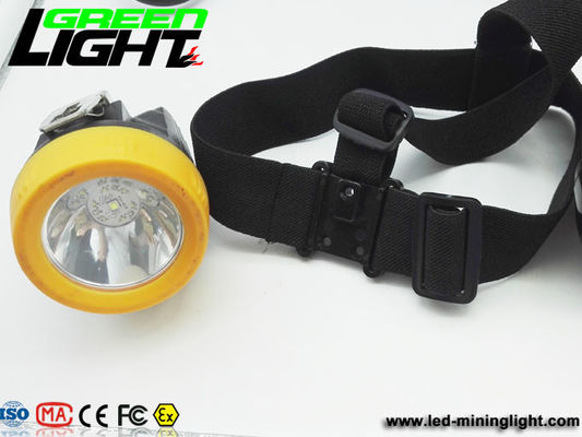 1200 Siklus 6000 Lux 2.8Ah 110LUM Mining Hard Hat Lights