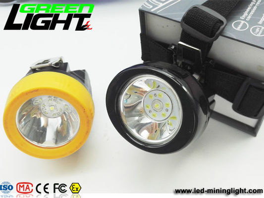 1200 Siklus 6000 Lux 2.8Ah 110LUM Mining Hard Hat Lights
