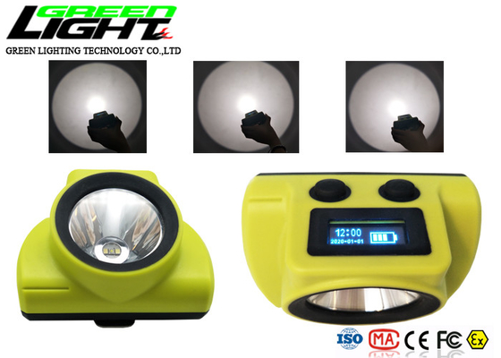 385LUM 20000lux 5V 2A IP68 Lampu Tutup Penambangan Isi Ulang