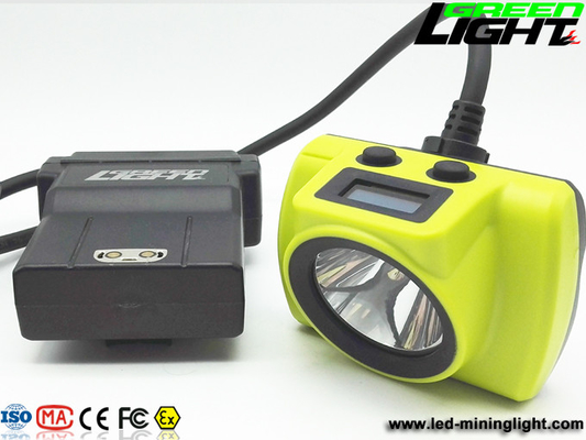 Cree 13600mAh IP68 Lampu Depan Isi Ulang Tahan Air 25000lux