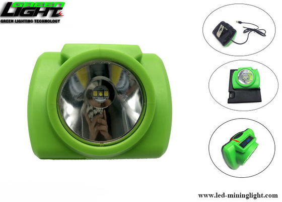 3.1Ah 1W 129Lum Lampu Penambang Isi Ulang Dengan Layar OLED