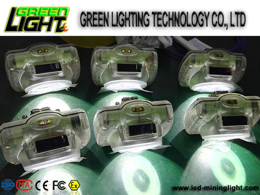1.78W 13000lux Cordless Mining Headlamp Untuk Topi Keras