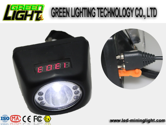 300mA Baterai Li - Ion 145LUM OLED Lampu Tambang Tanpa Kabel